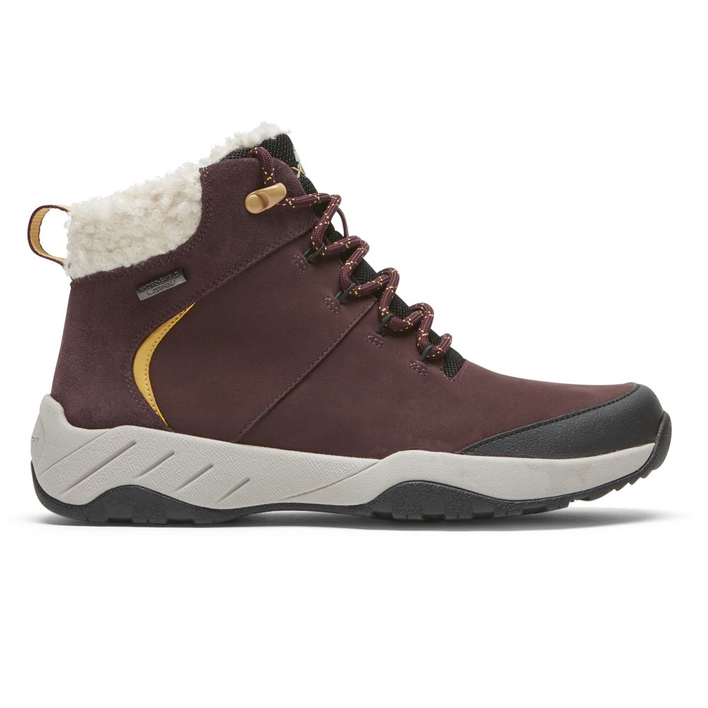 Botas Rockport Xcs Spruce Peak Waterproof Senhora - Marrom Escuro ( 107-EPKVCS )